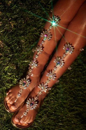 Sandały Fashion Nova Queen Status Flat Damskie Różowe Złote Polska | 562349GBN